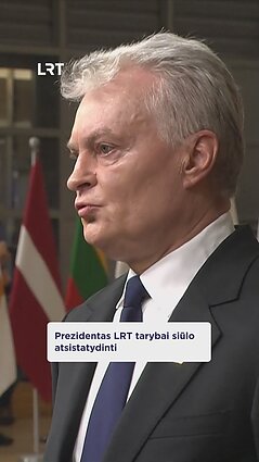 Nausėdos komentaras apie LRT įstatymų pakeitimus