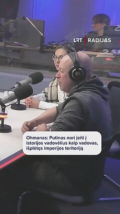 Ohmanas: teritorijų išplėtimas Putinui yra viskas – nesvarbu, kokia kaina