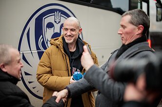 Twenty more Belarusian political prisoners released last weekend arrived in Lithuania on Thursday Twenty more Belarusian political prisoners released last weekend arrived in Lithuania on Thursday