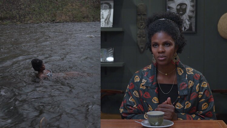 Maudynes šaltame vandenyje praktikuojanti Eskedar: taip nuramini savo galvą