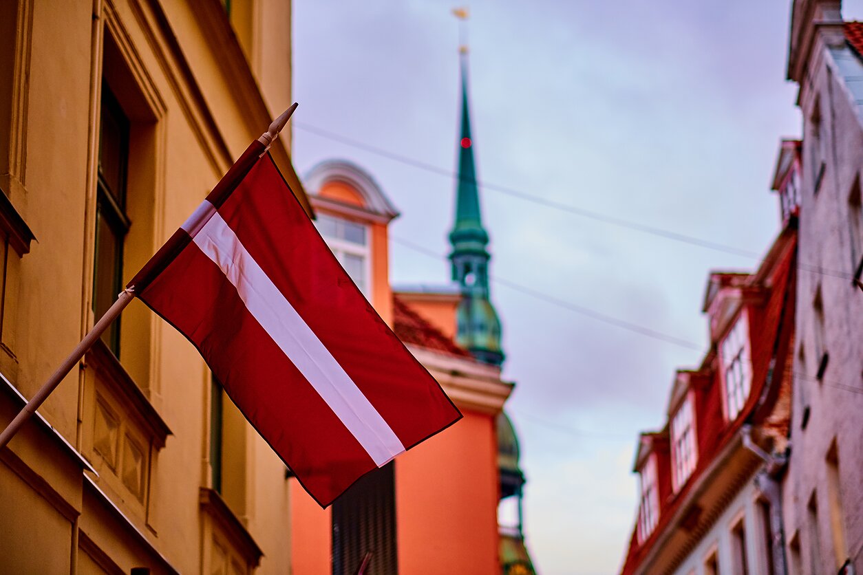Latvijos vėliava Latvijos vėliava