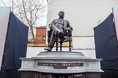 Monument to Petras Vileišis in Kaunas
