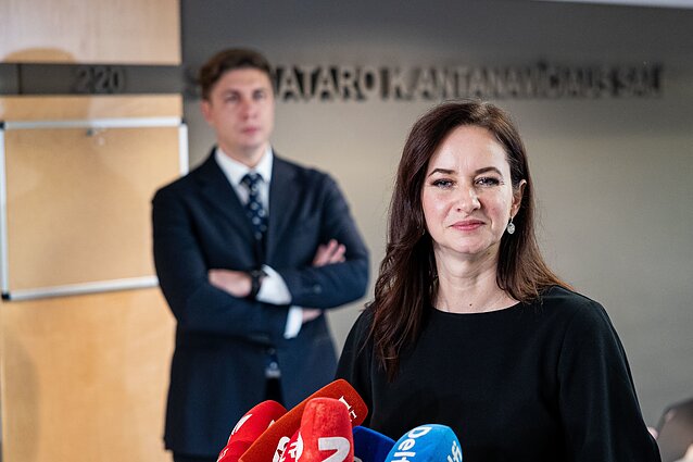 Inga Ruginienė, Mindaugas Sinkevičius