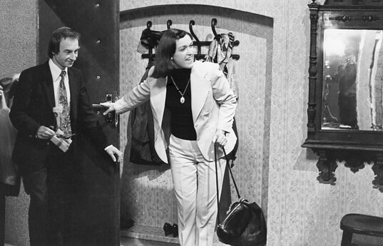 Ferdinandas Pranas Jakšys ir Kristina Kazlauskaitė. 1984 m. 