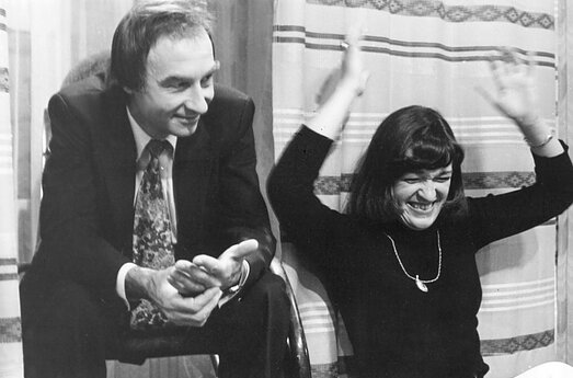 Ferdinandas Pranas Jakšys ir Kristina Kazlauskaitė. 1984 m. 