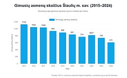 Demografinė Šiaulių miesto situacija