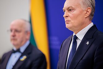 G. Nausėda susitiko su J. Oleku bei frakcijų atstovais G. Nausėda susitiko su J. Oleku bei frakcijų atstovais