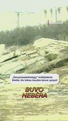 „Devyniasdešimtųjų“ krikštatėvis Kmita: šis laikas traukia laisve spręsti