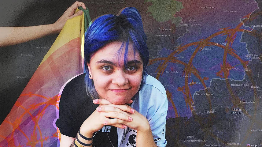 18-metė Jelena iš Makijivkos šiuo metu gyvena Lvive