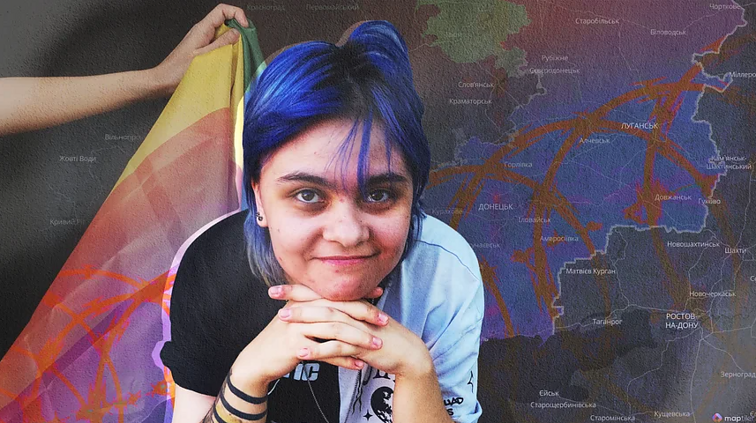 18-metė Jelena iš Makijivkos šiuo metu gyvena Lvive