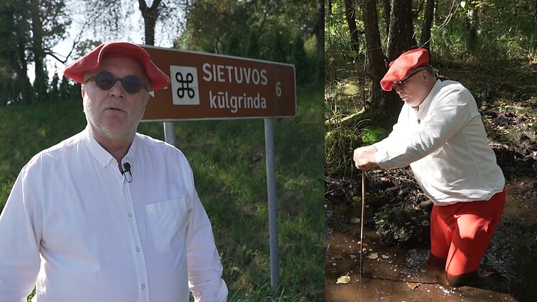 Pro vienintelę Lietuvoje išlikusią kūlgrindą vedęs gidas: tai prisilietimas prie istorijos