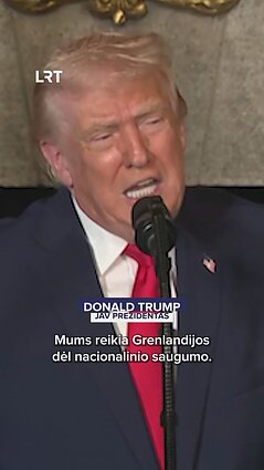 Trumpui paskyrus pasiuntinį Grenlandijai, Danija reikalauja gerbti teritorinį vientisumą