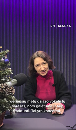 Kalėdiniai džiazo vokalistų koncertai LRT KLASIKOJE