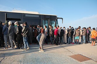 Migrantai Graikijoje