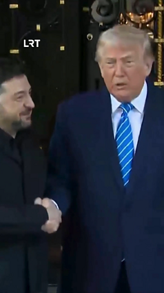 Zelenskio ir Trumpo susitikimas Floridoje