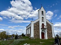 Koplyčia Žemaitijos Kalvarijų kapinėse