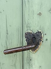 Koplytėlės durų rankena