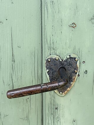 Koplytėlės durų rankena