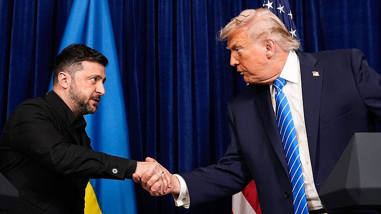 Bajarūnas apie Zelenskio ir Trumpo susitikimą: į kitus metus einame su viltimi ir judėjimu