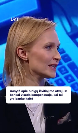 Uosytė apie pinigų išviliojimo atvejus