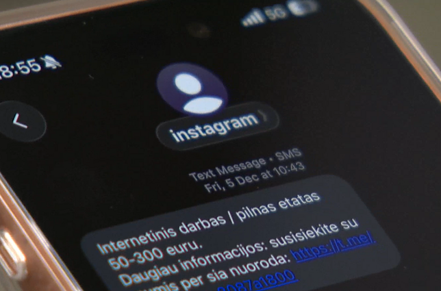 Sukčių pinklės internete: siunčiamos žinutės su apgaulingais darbo pasiūlymais Sukčių pinklės internete: siunčiamos žinutės su apgaulingais darbo pasiūlymais