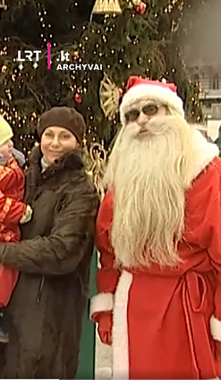 Kalėdų Seneliu būti apsimoka! 2003 m. reportažas