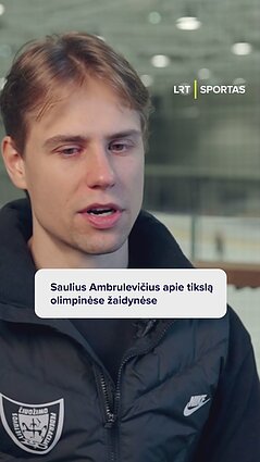 Saulius Ambrulevičius apie tikslą olimpinėse žaidynėse