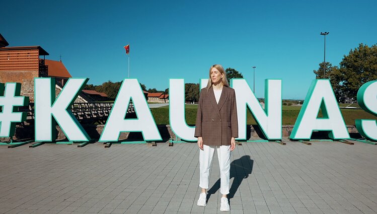 Neregiams įvairias veiklas organizuojanti Kristina: padėdama jaučiuosi reikalinga