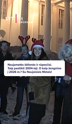 Naujametės šėlionės ir rūpesčiai. Taip pasitikti 2004-ieji