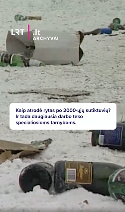 Kaip atrodė rytas po 2000-ųjų sutiktuvių?