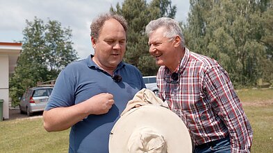 Vytautas Lukočius ir Algirdas Amšiejus Vytautas Lukočius ir Algirdas Amšiejus