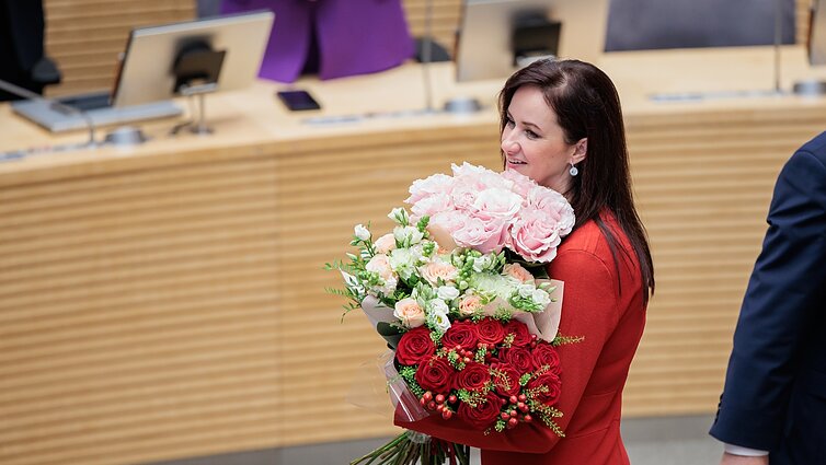 Lašas apie 100 Ruginienės Vyriausybės dienų: ji bando žaisti pusiau prezidentinį vaidmenį