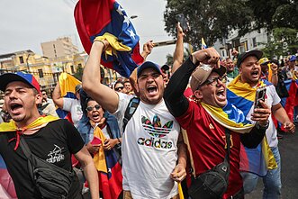 Peru gyvenantys venesueliečiai džiaugiasi, kad N. Maduro suimtas