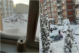 Itin gausiai prisnigta Plungėje