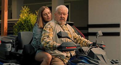 Renata Kutinaitė, Arvydas Dapšys filme „Milijonieriaus jubiliejus“ 