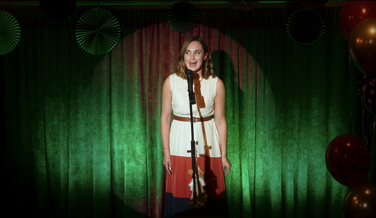 Renata Kutinaitė filme „Milijonieriaus jubiliejus“ 