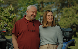 Renata Kutinaitė, Arvydas Dapšys filme „Milijonieriaus jubiliejus“ 