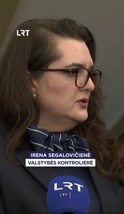 Segalovičienė: lengvinti LRT vadovo atleidimo tvarkos Valstybės kontrolė nesiūlė