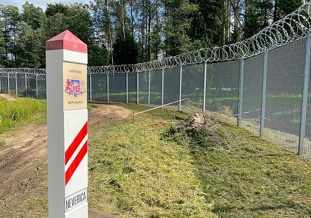Latvian border
