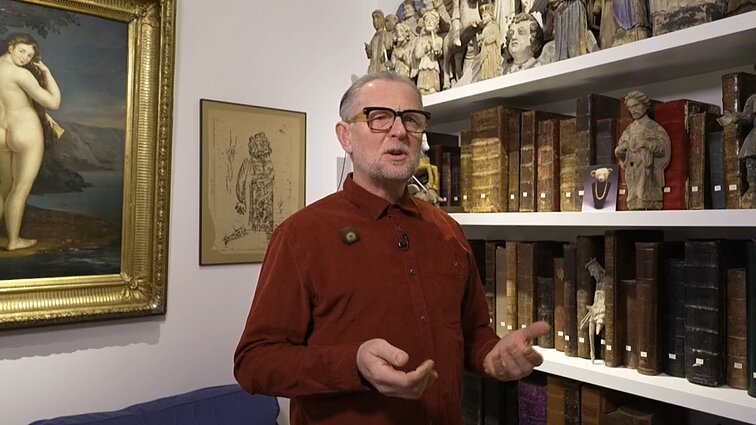 Studiją visuomenei atvėręs kolekcininkas Petniūnas: „Meno kolekcionavimas man – kaip oras“