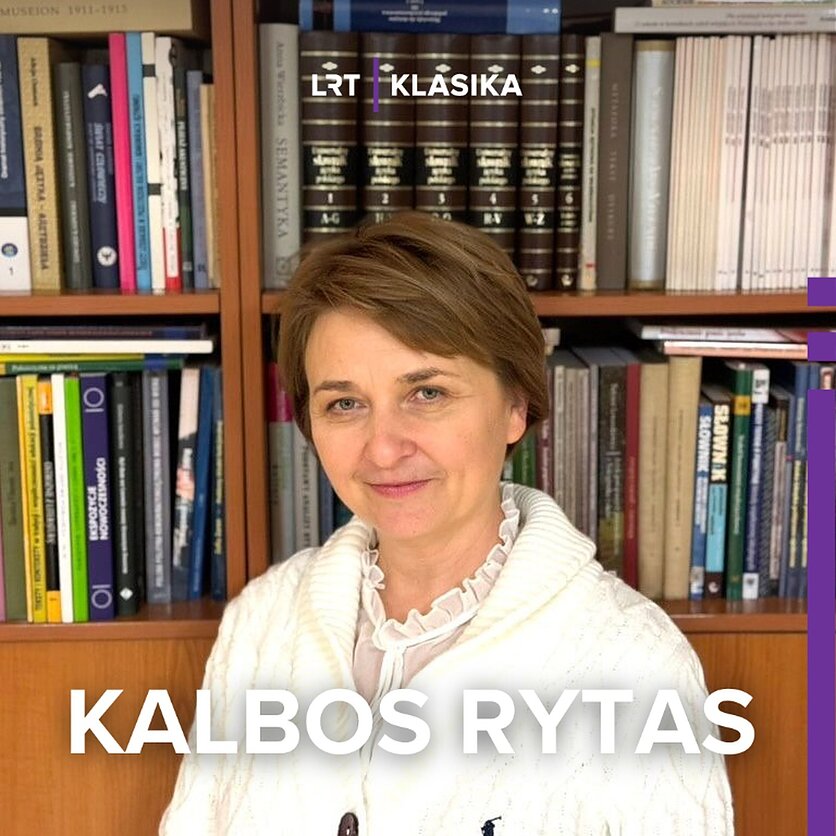 Tomo Rikliaus nuotrauka., VIlniaus universiteto Polonistikos centro mokslininkė docentė daktarė Kinga Geben.