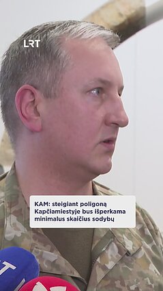 KAM: steigiant poligoną Kapčiamiestyje, bus išperkamas minimalus skaičius sodybų