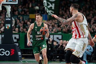Arnas Butkevičius. Eurolyga: Kauno „Žalgiris“ – Belgrado „Crvena Zvezda“