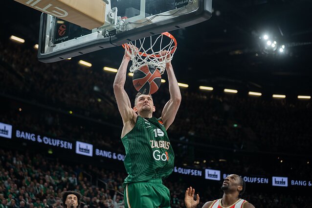 Laurynas Birutis. Eurolyga: Kauno „Žalgiris“ – Belgrado „Crvena Zvezda“