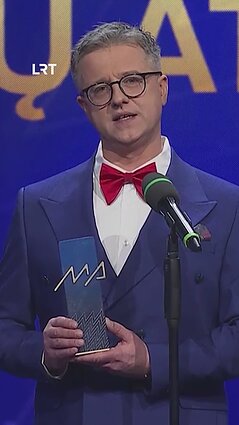 LRT Metų apdovanojimuose Metų atradimo nominaciją laimėjo Dr. Viktoras Palys