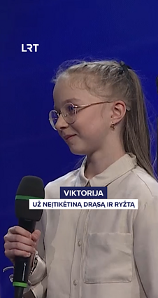 LRT Metų apdovanojimuose Metų ateities nominaciją laimėjo Viktorija