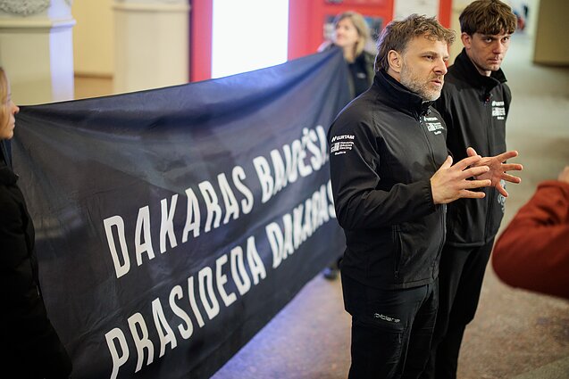 Benediktas Vanagas ir Aisvydas Paliukėnas