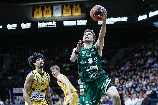 LKL rungtynės: Kauno „Žalgiris“ – „Šiauliai“