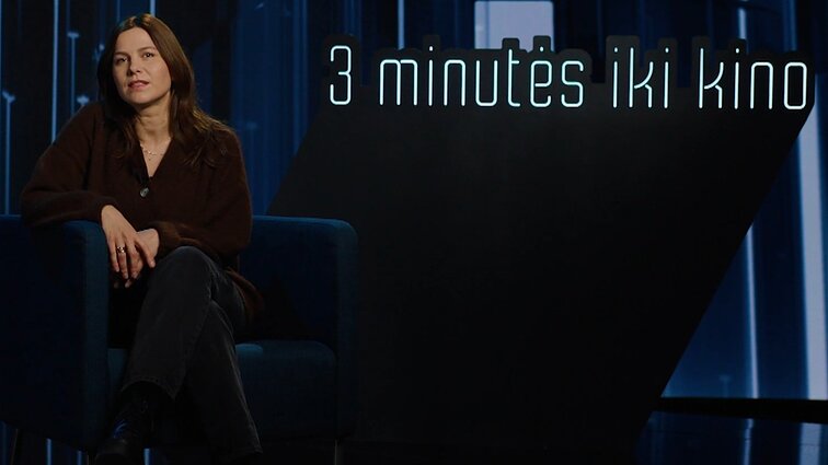Filmą „Kaimiečiai“ pristato filmo prodiuserė Agnė Adomėnė