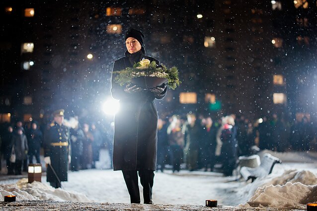 Atminimo laužai prie LRT, Laisvės gynėjų diena